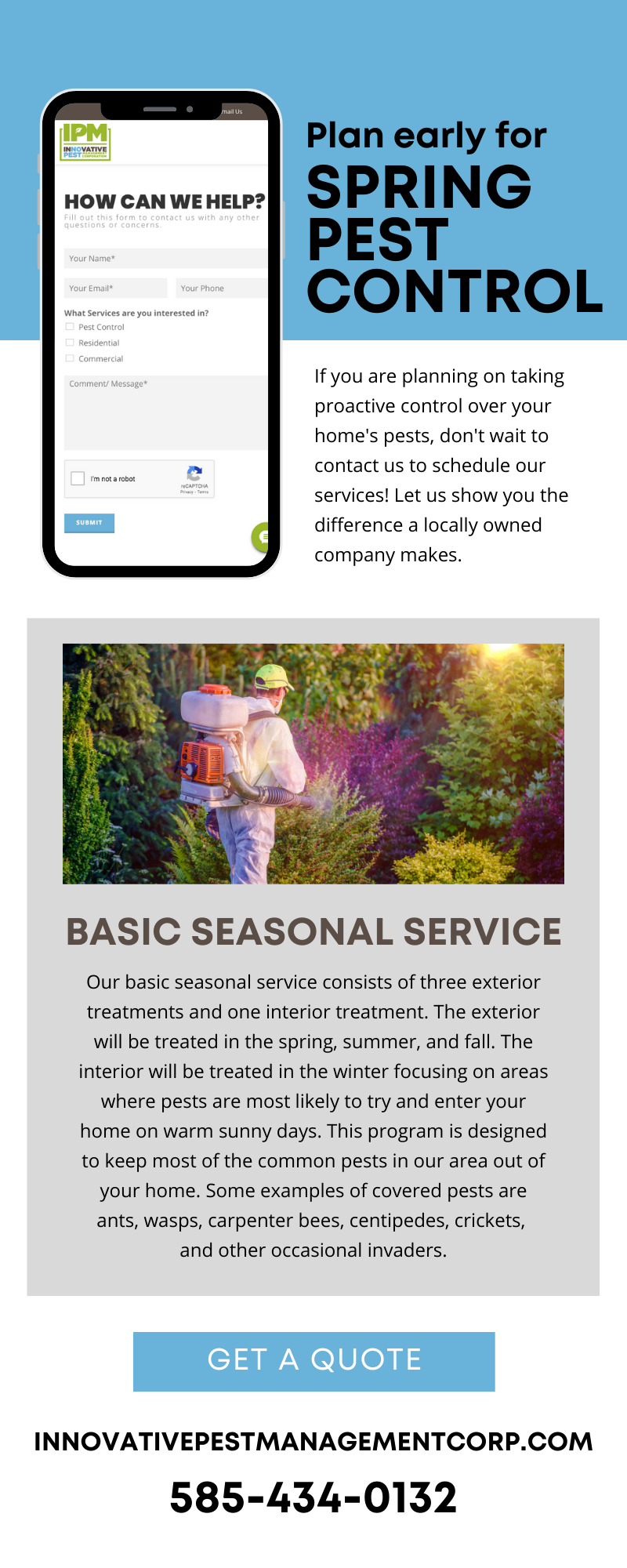 Plan Early for Spring Pest Control! 1